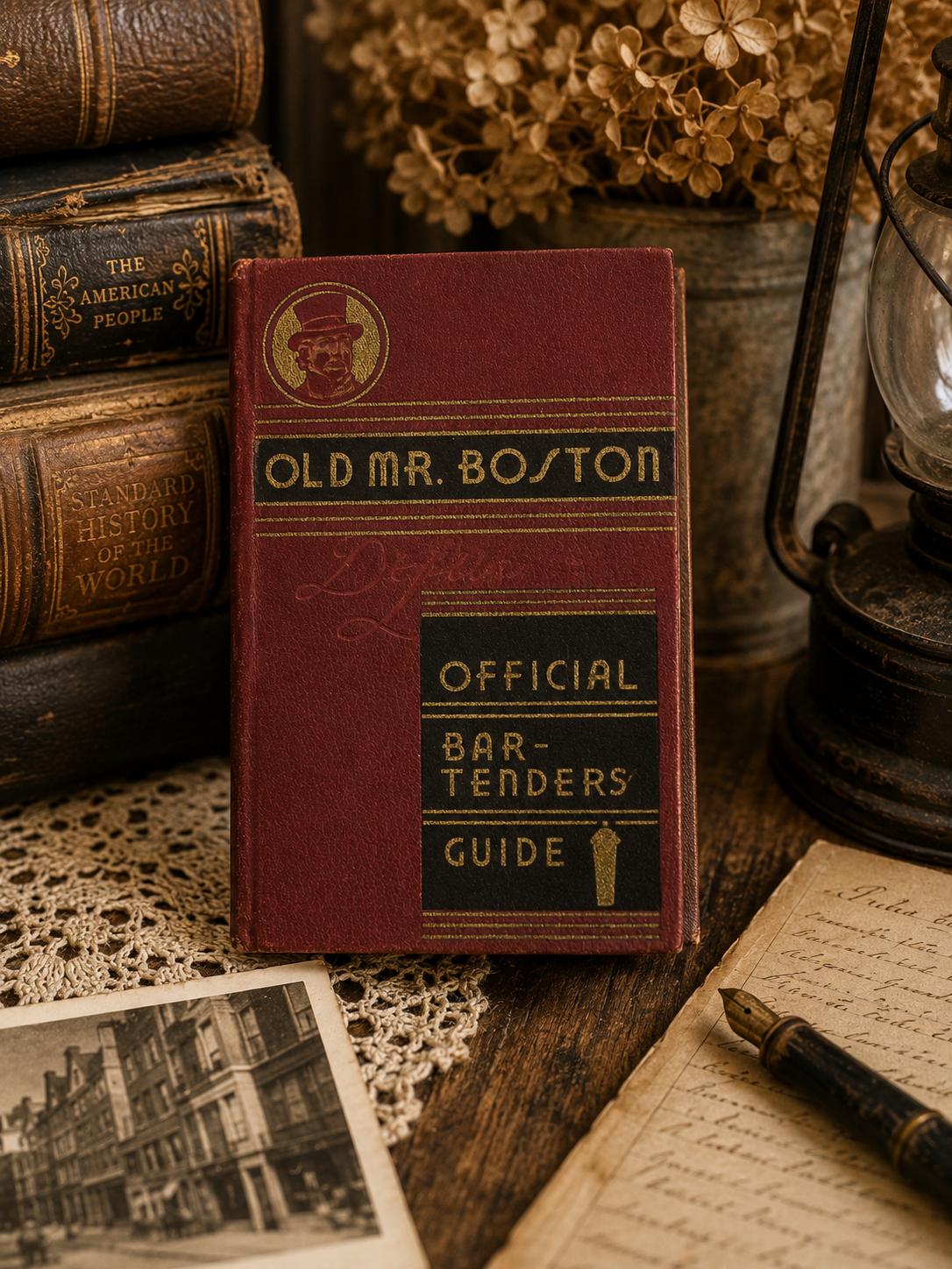Title 1935 Old Mr. Boston Official Bartenders’ Guide | Vintage Cocktail Book |