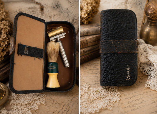 Vintage Ever-Ready Shaving Kit with Original Travel Case