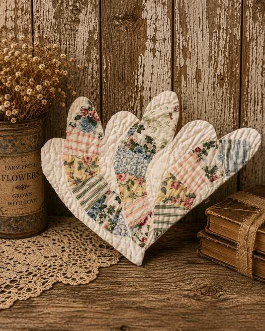 Heirloom Quilt Hearts